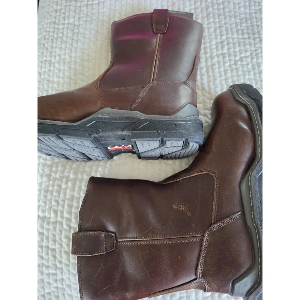 Wolverine Men's Raider DuraShocks waterproof wellington Steeltoe boots 9.5M
